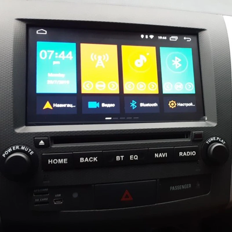 Гироборд с колесами 8 дюймов Android 9,0 для Mitsubishi Outlander(2006-) Специальный автомобильный dvd-навигатор плеер gps