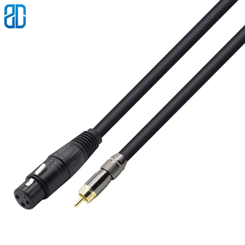 RCA к XLR RAC Canon 3Pin папа гнезду микрофон удлинитель шнур усилитель гитара аудио