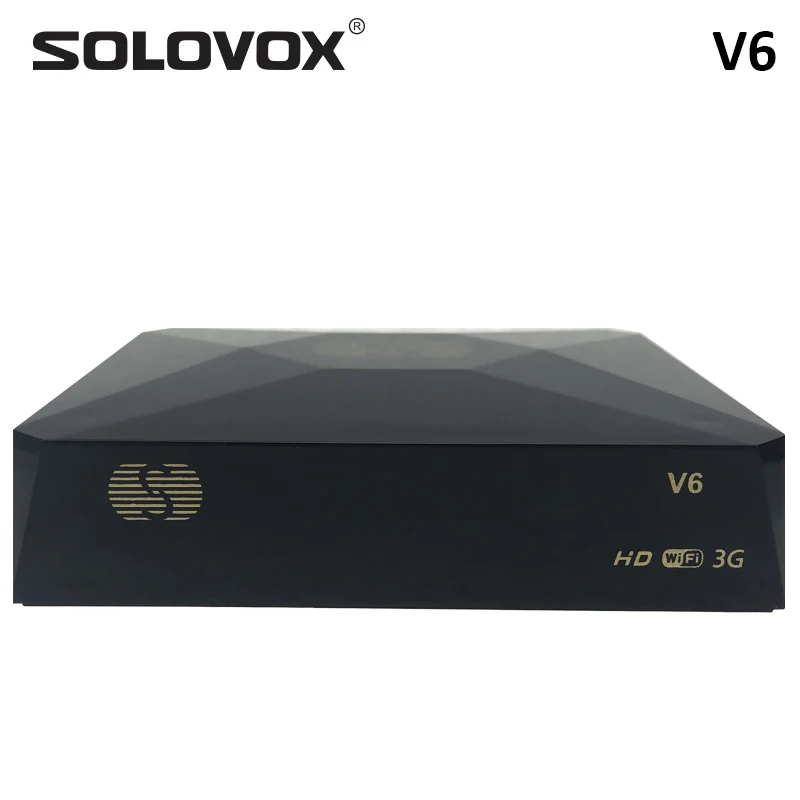 SOLOVOX V6 Mini HD DVB S2 спутниковый ТВ приемник Поддержка M3U NOVA Xtream декодер USB WiFi 3G PowerVU Biss