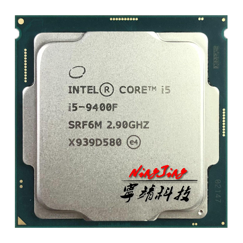 Intel Core i5-9400F i5 9400F 2.9 GHz Used Six-Core Six-Thread CPU 65W 9M  LGA 1151