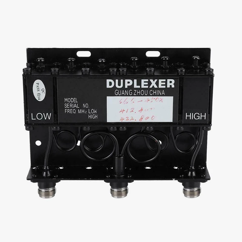 

10W UHF 6 Cavity Duplexer SGQ-450X Type (TX; 412.800 RX; 422.800)