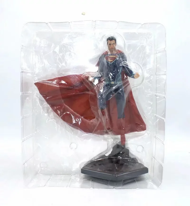 Диффузный динамический квадратный Аниме DC Лига Справедливости n'asakii Супермен версия Фильма Супергероя статуя в штучной упаковке Гараж Комплект