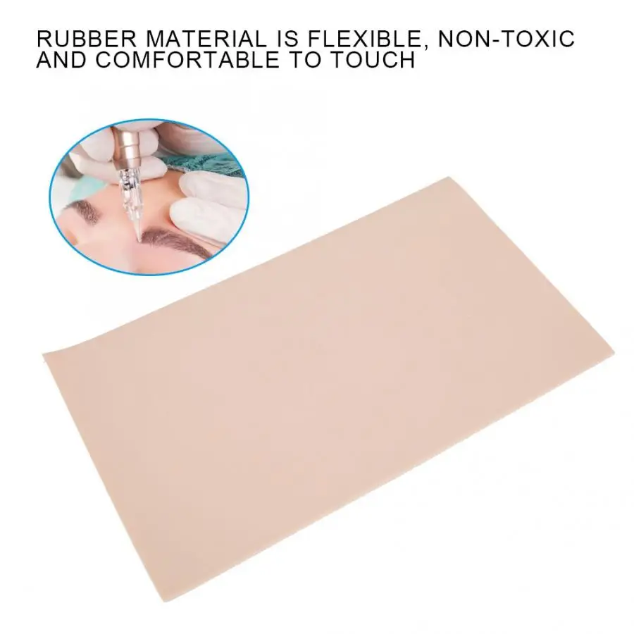 Tattoo Supplies 5pcs/set Blank Tattoo Practice Skin Permanent Makeup Training Fake Skin for Beginners Permanent Makeup