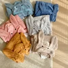 Baby Robe Cartoon Hoodies Rabbit Cloak Girl Boys Sleepwear Bath Towels Kids Soft Bathrobe Pajamas Children's Clothing Costumes 1