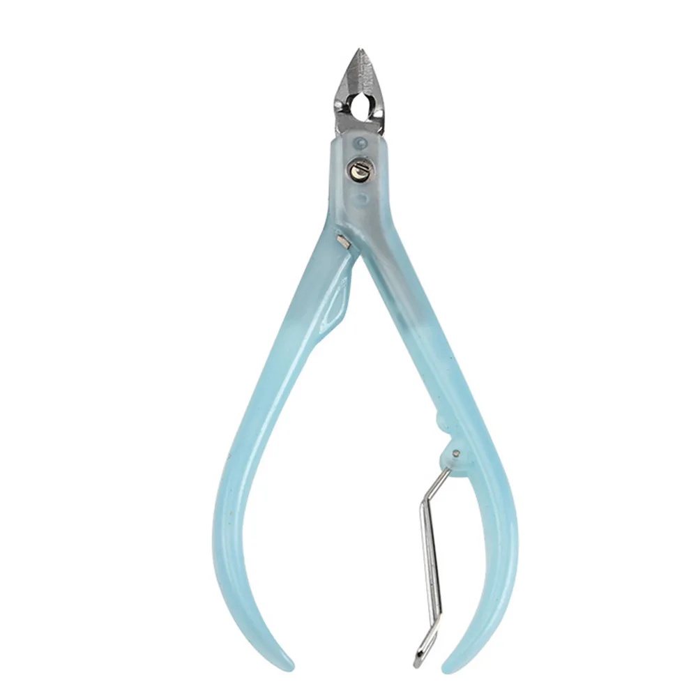 Nail Cuticle Nipper Stainless Steel Rainbow Tweezer Clipper Dead Skin Remover Scissor Plier Manicure Nail Art Tool