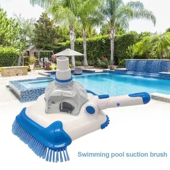 

Swimming pool Cleaning Tool Vacuum Suction Head Removable Head Pool With Pentagonal Suction Equipment Brush A9W0