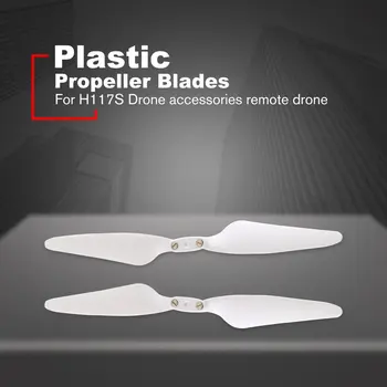 

1 Pairs Propellers CW CCW Replacement Props Quick-Release Paddle Propeller For H117S Drone Accessories Remote Drone