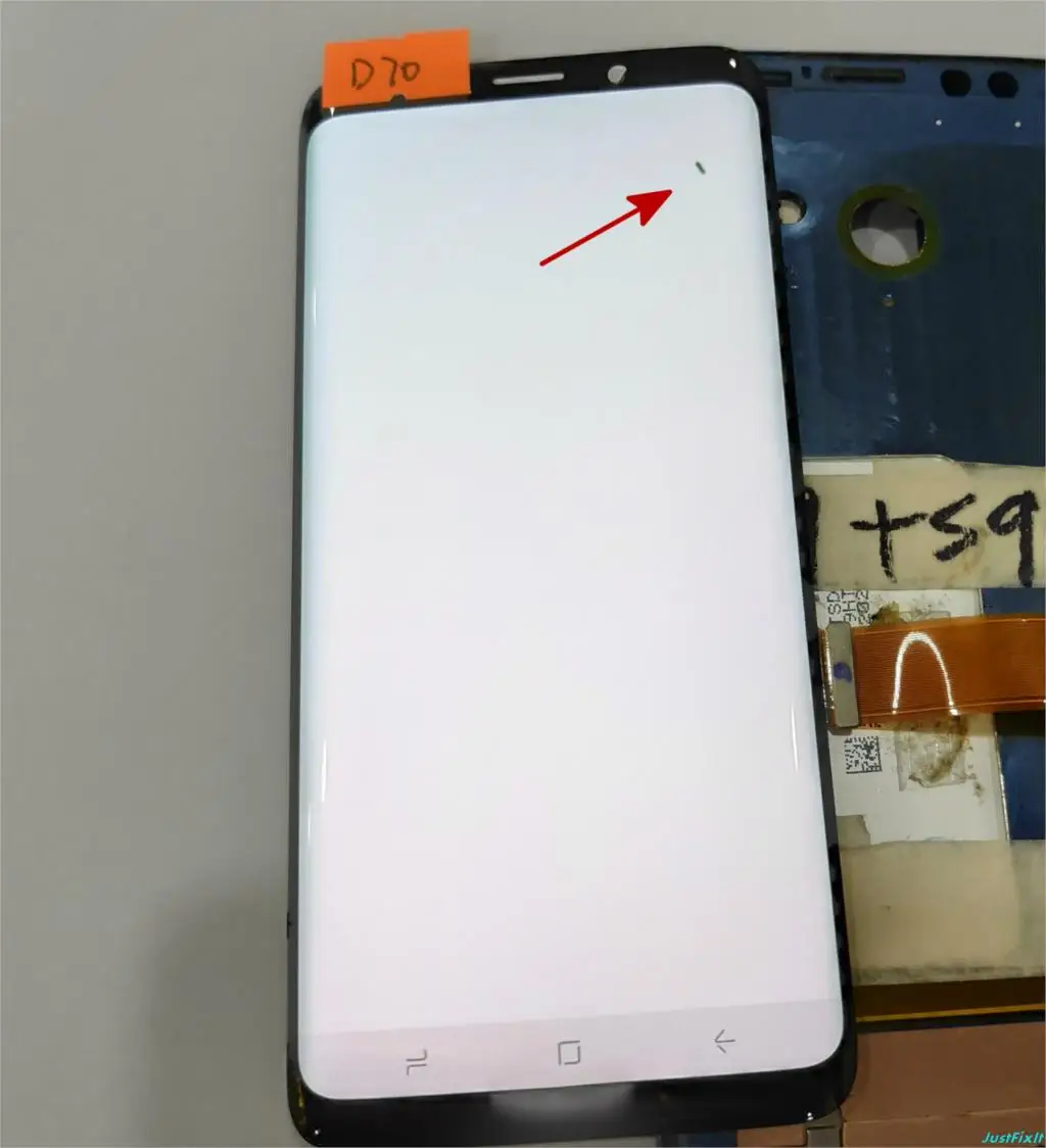 Дефект для samsung Galaxy S9 G960 G960f, ЖК-дисплей, сенсорный экран, дигитайзер, 5,8 '', супер AMOLED экран