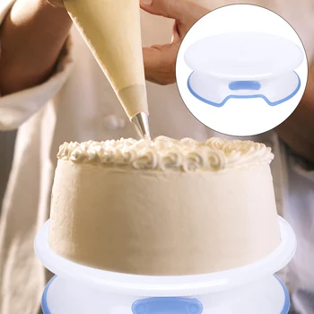 

Portable Easy Clean Rotatable DIY Cake Turntable Non Slip Home Tilt Turn Kitchen Party Supplies Baking Tools Decorating Stand