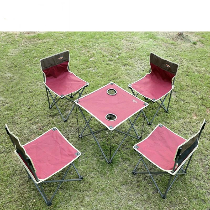 outdoor-folding-table-and-chair-metal-frame