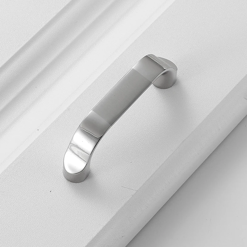 YUTOKO Moderne Tür Griffe Küche Schrank Griffe und Knöpfe Silber Möbel Hardware Schrank Schrank Griff Schublade Zieht – Detail 6