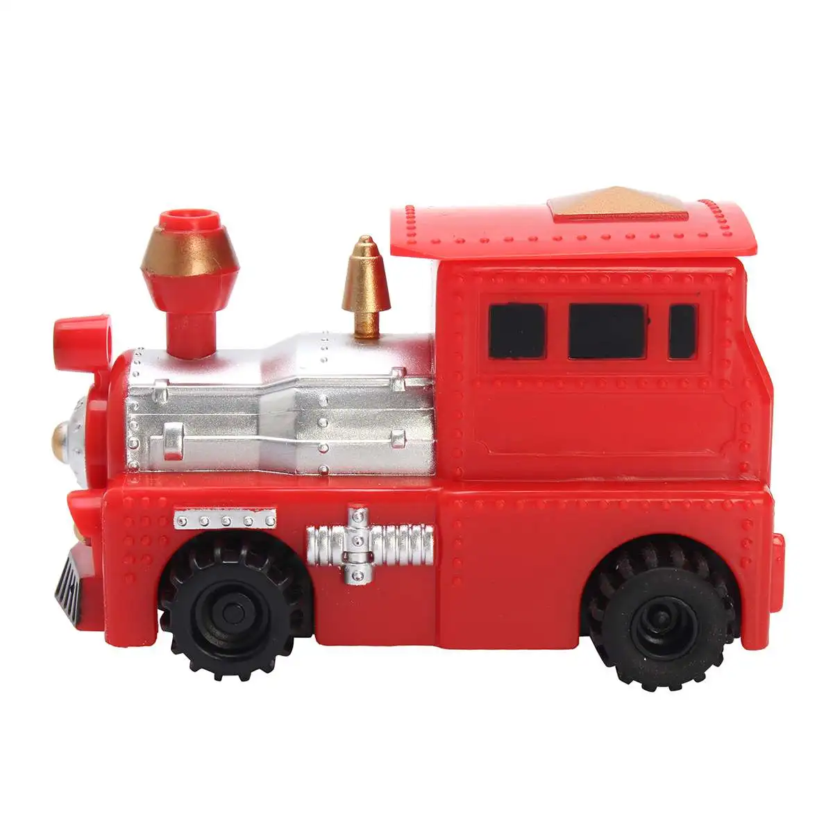Индуктивный автомобиль литье под давлением игрушечный грузовик-цистерна экскаватор толкуется по любой линии вы рисуете X-mas Подарки для ребенка - Цвет: railway engine