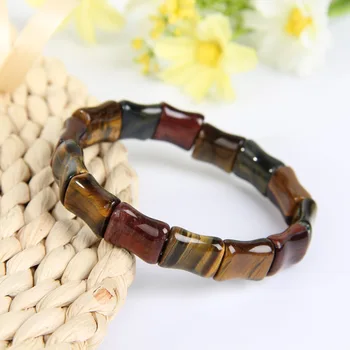 

Natural Tiger Eye Stone Tiger Eye Stone Hand Yellow Blue Color Tiger High-end Boutique Hand Couple Bracelet