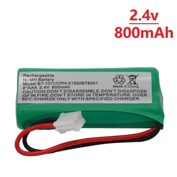 

Original 2.4V 800mAh Ni-MH Cordless Phone Rechargeable Battery for Uniden BT-1011 BT-1018 BT1011 BT1018 BT8001 BT-694 CPH-515D