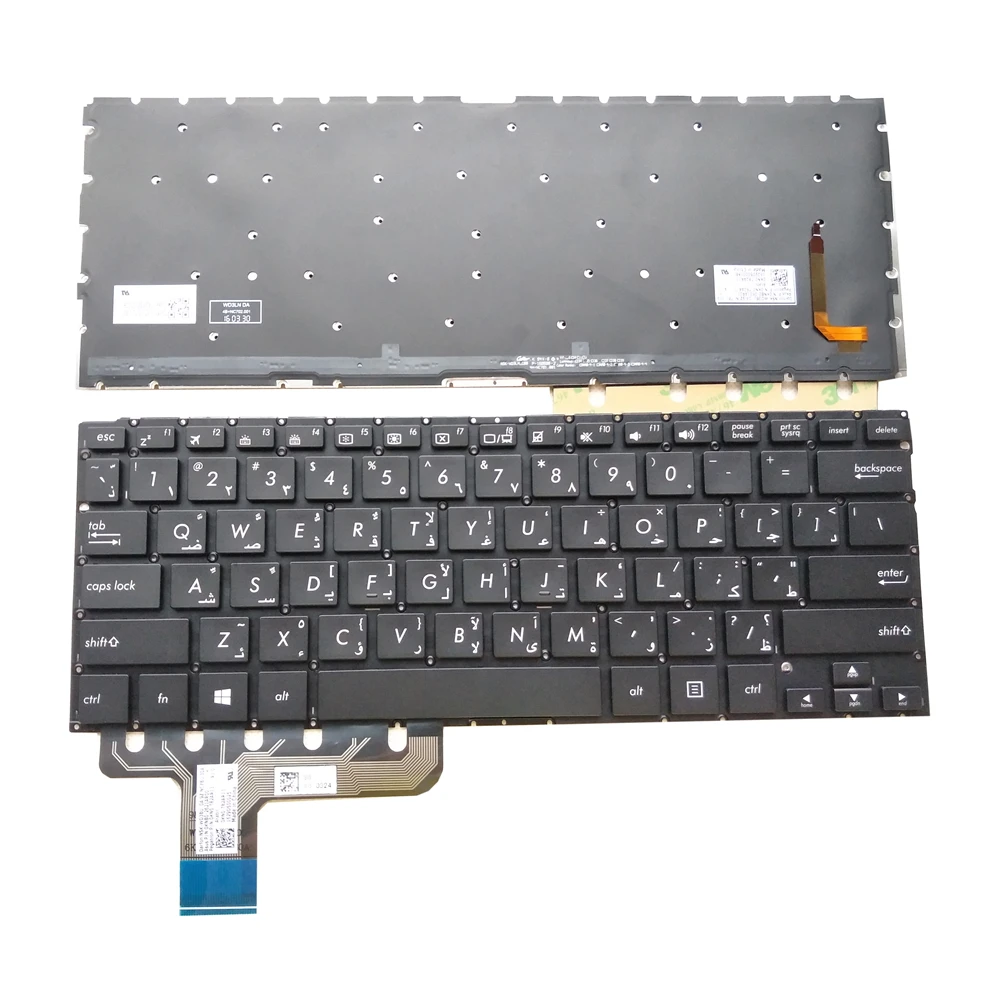 Клавиатура для ноутбука OVY AR для ASUS T300CHI T300 с подсветкой P/N: 0KNB0-2621AR00 0KN0-T82AR13