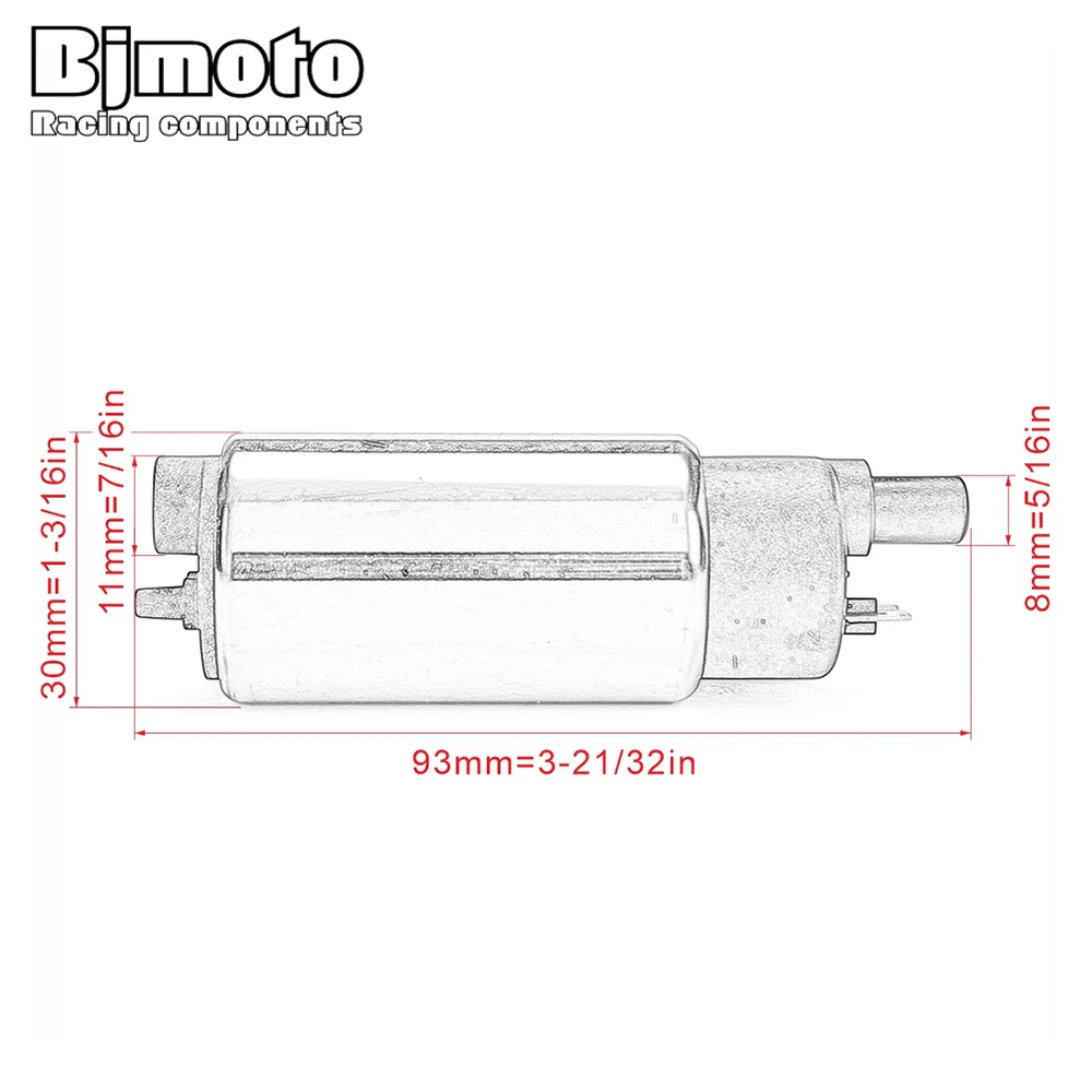 Мотоциклетный топливный насос BJMOTO для Yamaha BX50S Gear S 50 2008/10 11/13/15/17 CZD300 X MAX 300 2017 HW151 Xenter