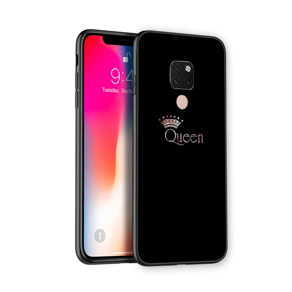 Забавный чехол с линиями Луны для huawei MATE 10 20 30 Lite, чехол для телефона huawei P30 P20 Pro P9 P10 Plus