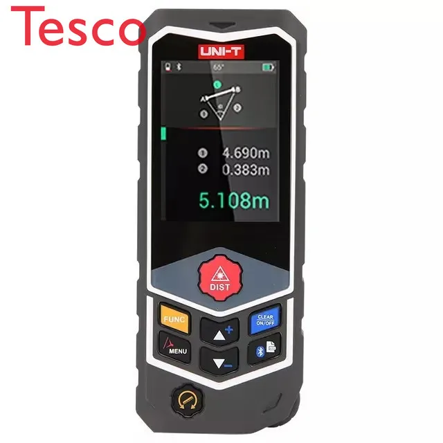 

UNI-T LM120D PRO Laser Distance Meters Curvature Edition Laser Electronic Ruler Voice Reading with bluetooth rangefinder