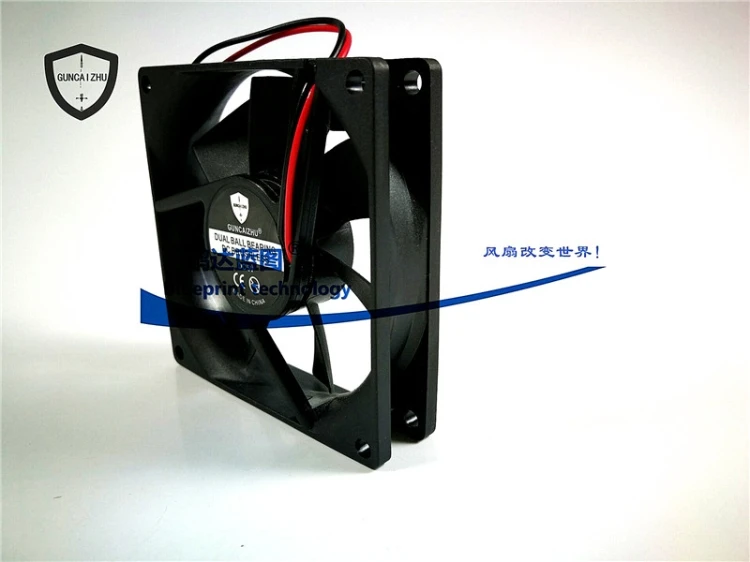 New GUNCAIZHU 8020 8CM cm large air volume 80*20MM 5V0.4A chassis cooling fan