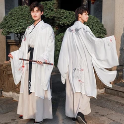 Ensemble Kimono à imprimé Dragon Harajuku pour hommes, vêtements traditionnels japonais, Vintage, spectacle Hanfu chinois, arts martiaux 