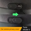 1PCS Security Car Accessories Shield Privacy Protection Durable Tools Thin Webcam Cover Car Camera For Tesla Model 3 2017-2022 ► Photo 2/6