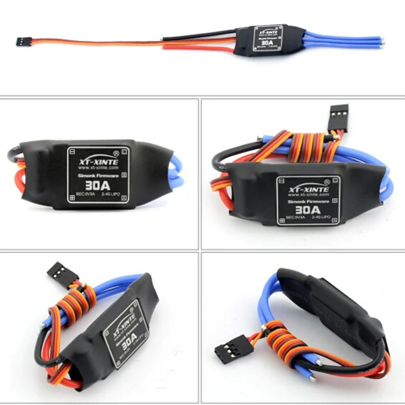

Hot F00177-A 6 Sets A2212 1000KV Brushless Motor & 30A ESC For RC Quadcopter Hexacopter Multi-Rotor