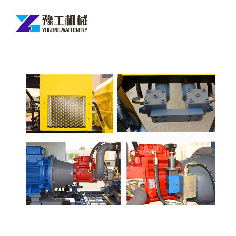 2019 African Hot Sell 30KW High Power Motor Concrete Pumping Secondary Structure Column Automatic Feeding Pouring Machine