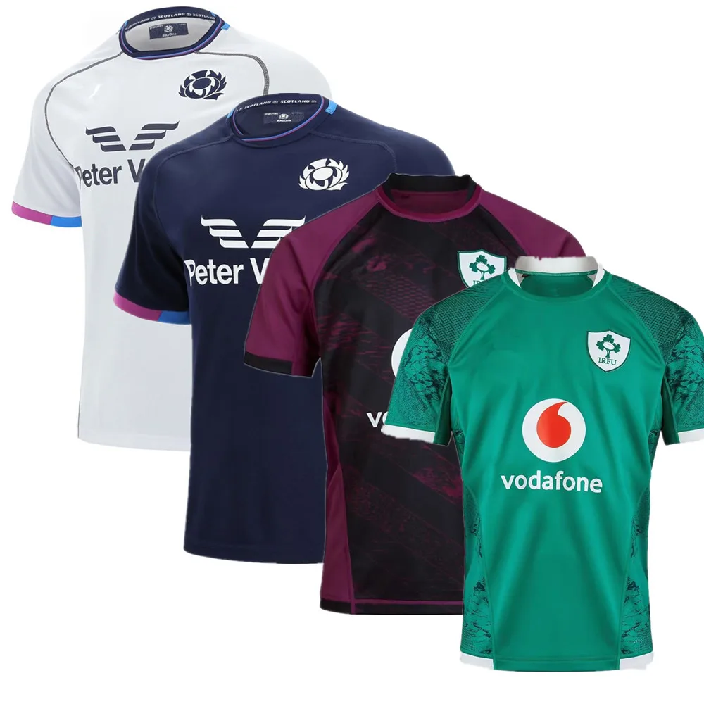 2022 Ireland Scotland Rugby Jersey Best Quality Rugby Shirt Six Nations