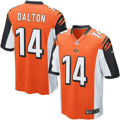 Мужчины Cincinnati A.J. Зеленый Joe Mixon Geno Atkins Andy Dalton Tyler Eifert игровая цветная Футбольная форма - Цвет: Белый