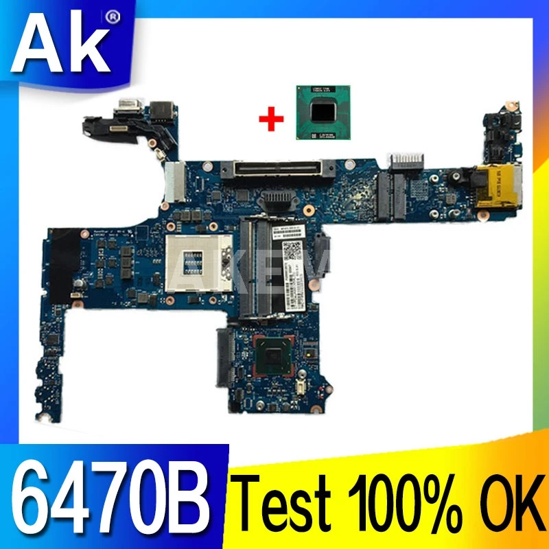 AK материнская плата для ноутбука HP Probook 6470B 8470P PC 686040-001 686040-501 full tesed DDR3 | Компьютеры