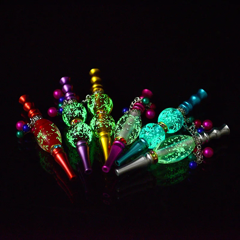 Glow In The Dark Luminous Shisha Hookah Mouthpiece Filter Cachimba