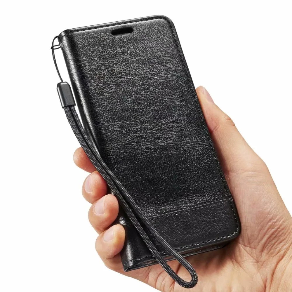Винтажный кожаный чехол для huawei Honor 7C 7A Y9 Y7 премьер-профессионал чехол Роскошный кошелек Магнитный Флип Чехол для huawei Y9