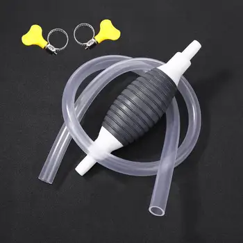 

Universal Manual Fuel Pump with 2/3/4 meters PVC pipe clamps Water oil liquids Transfer Pump Car Petrol Diesel Hand Primer Bulb