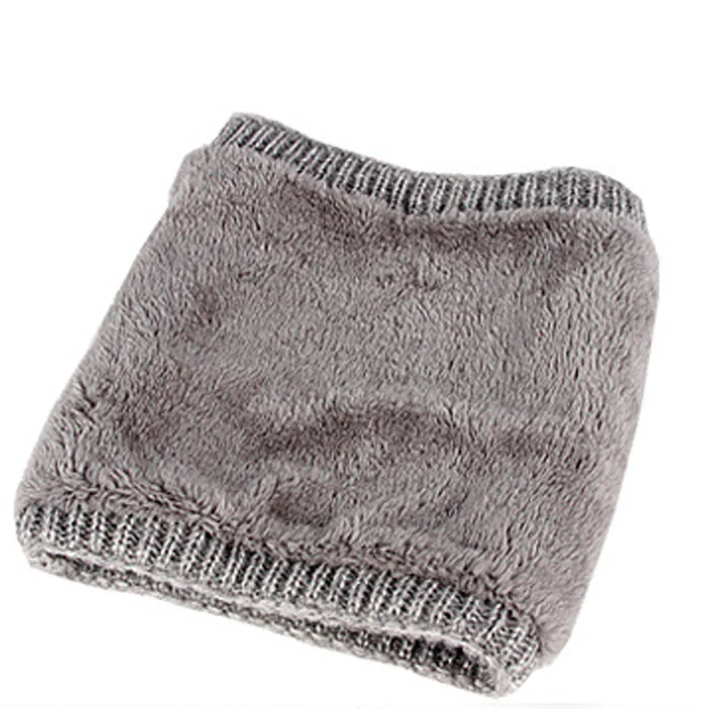 New Fashion Winter Scarf For Women Men General Baby Scarf Thickened Wool Collar Scarves Boys Girls Neck Scarf Cotton Unisex