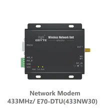 E70-DTU-433NW30 Звездная сеть RS232 RS485 дальность 433 МГц 1 Вт IoT uhf беспроводной приемопередатчик радиочастотный модуль 433 МГц передатчик данных