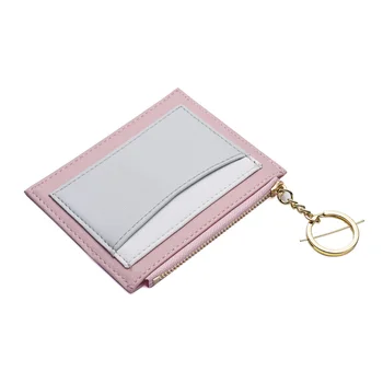 

Wholesale Ultra-thin Slim Wallet Credit Card Women Man Woman Bank Coin Bag Card Holder ID Business Gift Pink Black Brown Orange