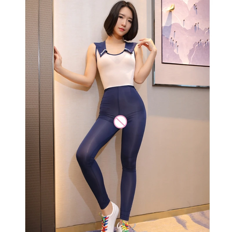 

Women Sexy cute lingerie Bodysuits hot Erotic Catsuit open crotch mesh transparent body stockings Clubwear Fetish wear costumes