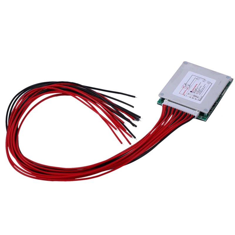 16S 60V 35A 18650 литий полимерный аккумулятор Защитная плата BMS PCB с балансом для E Bike