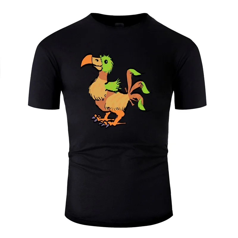 Новая забавная Повседневная мужская футболка Dodo, хлопковая Футболка с круглым воротником, Мужская одежда, размер Xxxl 4xl 5xl, Топ в стиле хип-хоп