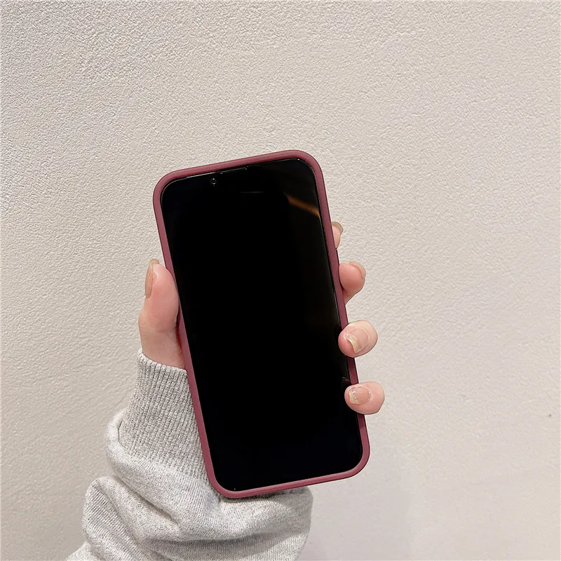 Transparent metallic lens camera protection case for iphone 11 13 12 pro shockproof bumper cover Iphone 13 x xr 7 8plus coque