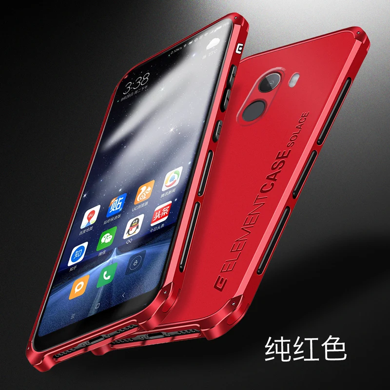 Для xiaomi mi x2 чехол Роскошный элемент телефонные чехлы с дизайнерским Alu mi nium и ПК чехол для xiaomi mi 4 5 5S plus RED mi PRO 8 8SE
