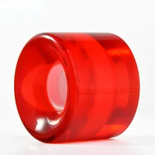 82A PU Translucent Wheel Longboard Wheel Brush Street Skateboard Wheels Outdoor Sports 60*50 Gyroroue Skate Board Accessories