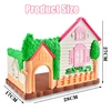 Forest Family Series Toy Tree House Villa Play House Simulation Kitchen Toy Little Girl Puzzle Children Birthday Toy Gift 6
