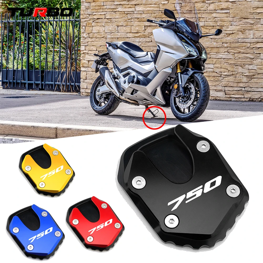 

Для HONDA Forza 750 FORZA750 Forza750 2020-2022 аксессуары для мотоциклов с ЧПУ подставка боковая подставка удлинитель поддерживающая пластина