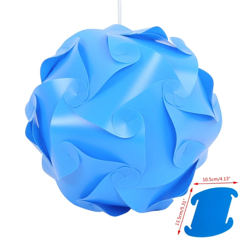 30 шт. DIY Современная IQ головоломка, паззл светильник абажур E65B