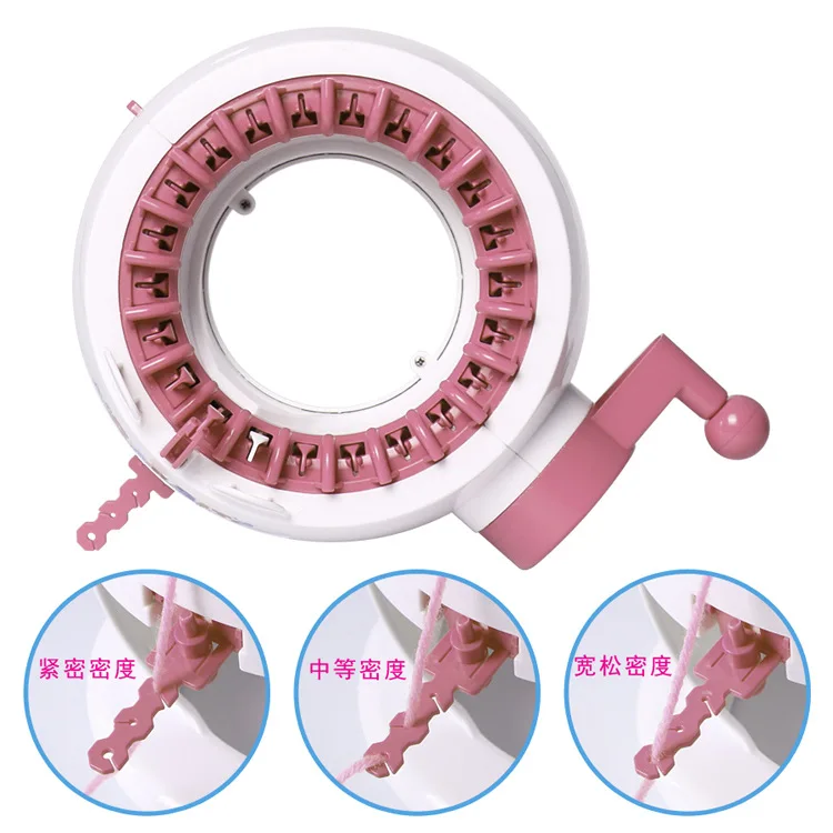 Wool Knitting Weaving Machine Creative DIY Girl's Toys Cap Scarf Sock  (8)