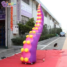 Бинго®3 м Высокое надувные щупальце воздушный шар с податчик воздуха/надувной осьминог серии для построения