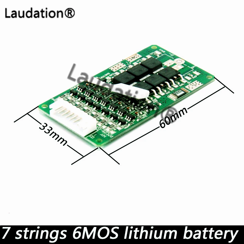 7s bms 7 S BMS 12v 24 V 15A 29,4 V литиевый аккумулятор bms E-Bike с функцией баланса 24 V 8Ah 10Ah 12 Ah литий-ионный аккумулятор laudation