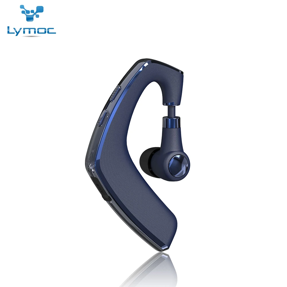 Blue Lymoc Upgrade Y8, Bluetooth наушники, гарнитура, ушные крючки, беспроводные гарнитуры, V4.2, шумоподавление, HD микрофон, музыка для iPhone, huawei - Цвет: Blue
