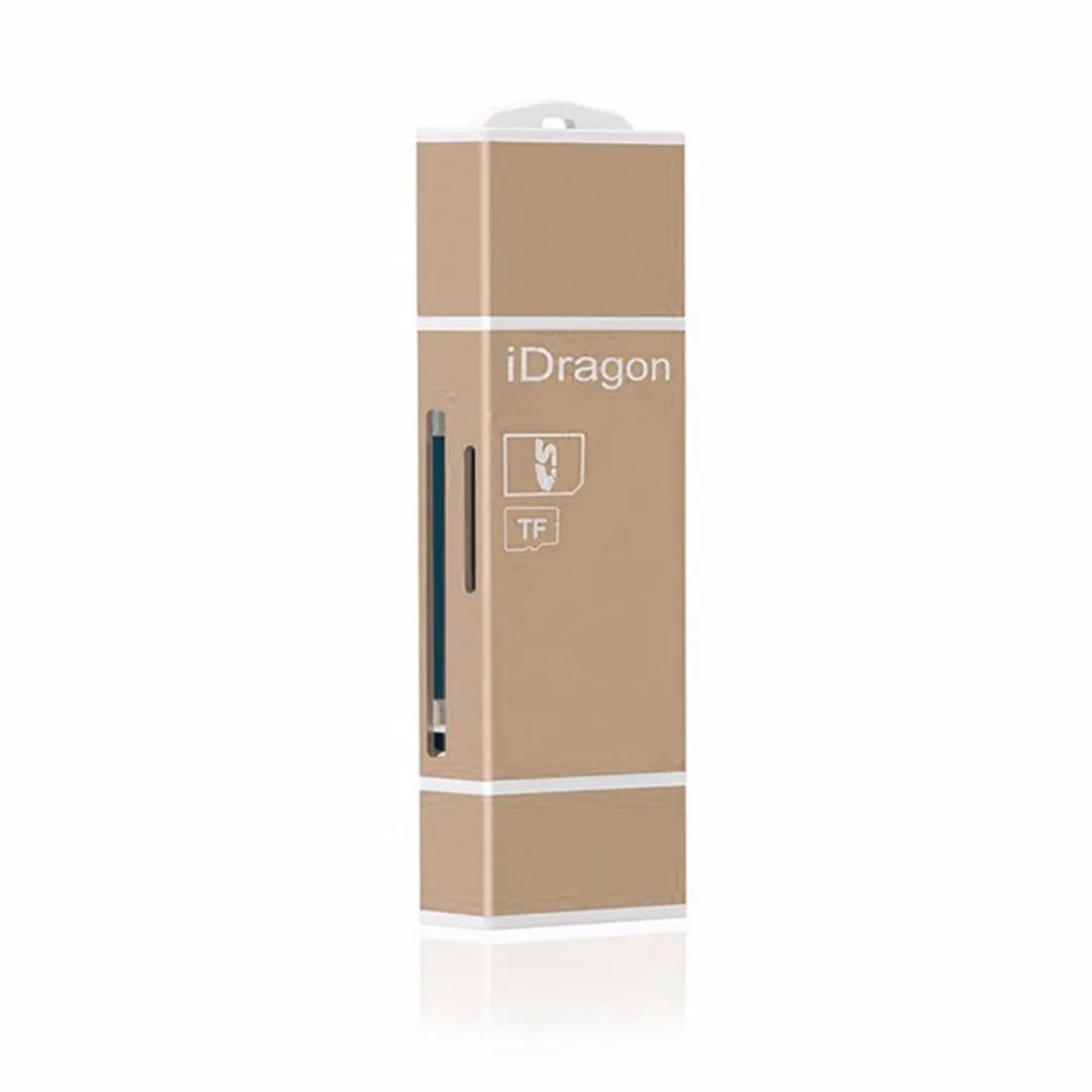 Mini Card Reader 3 In 1 TF Secure Digital Memory Card OTG Card Reader Expansion Card Portable For IOS For Android Computer